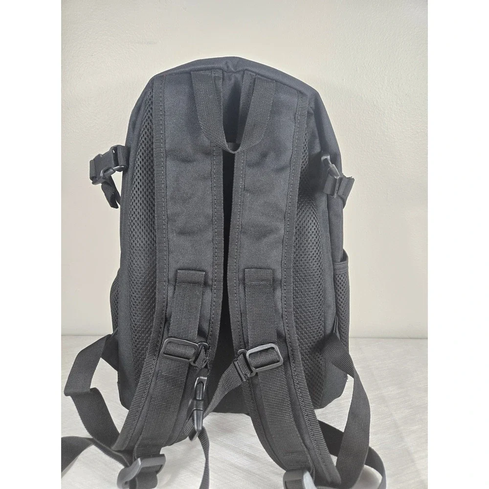 D-5 Column Tactical Backpack Black MOLLE Webbing Military Utility Daypack 16in